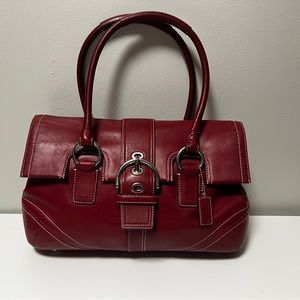 Vintage Coach Shoulder Bag Purse